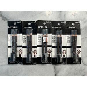 Covergirl Easy Breezy Brow Pencils in 505 Rich Brown Lot of 5